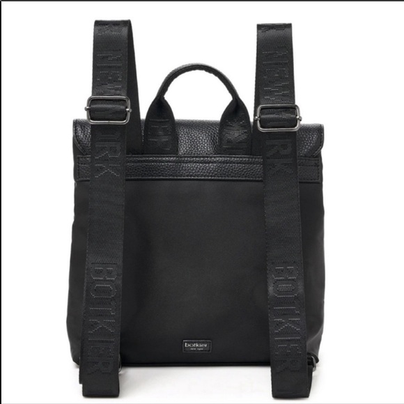 Botkier Trigger Mini Nylon Backpack - Black - Picture 3 of 12